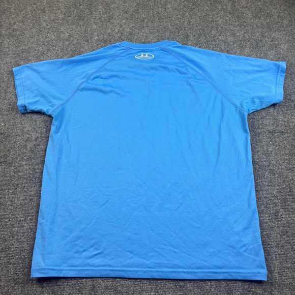 UNDER ARMOUR Men’s Light Blue Athletic T-Shirt size: Medium - Picture 2 of 6